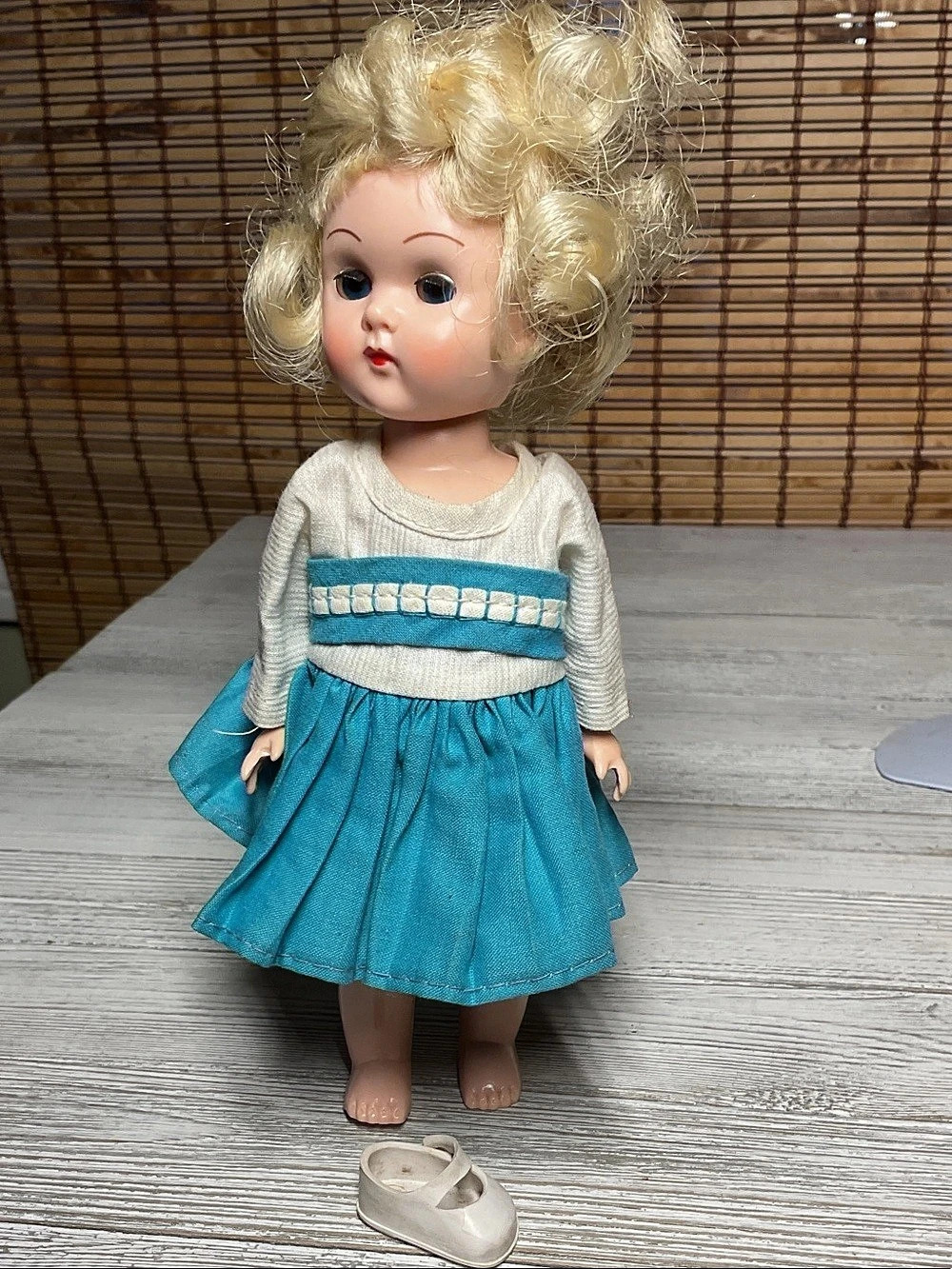 Vogue Ginny Bent Knee Walker 8" Hard Plastic 1955-57